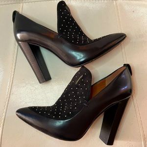 ✨ Rebecca Minkoff Studded Suede Leather Heels